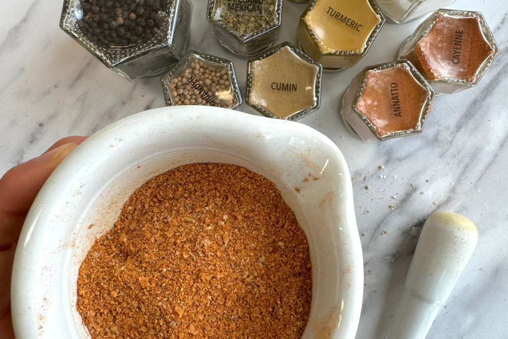 Make Homemade Sazon Seasoning with Gneiss Spice