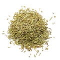 Rosemary Leaf by Gneiss Spice displayed as a fresh, organic pile against a white background.