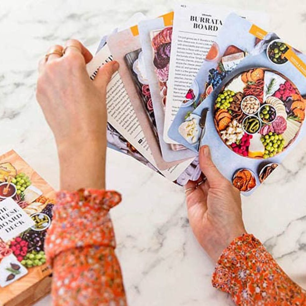 The Cheese Board Deck: 50 Cards for Styling Spreads, Savory & Sweet The Cheese Board Deck: 50 Cards for Styling Spreads, Savory & Sweet