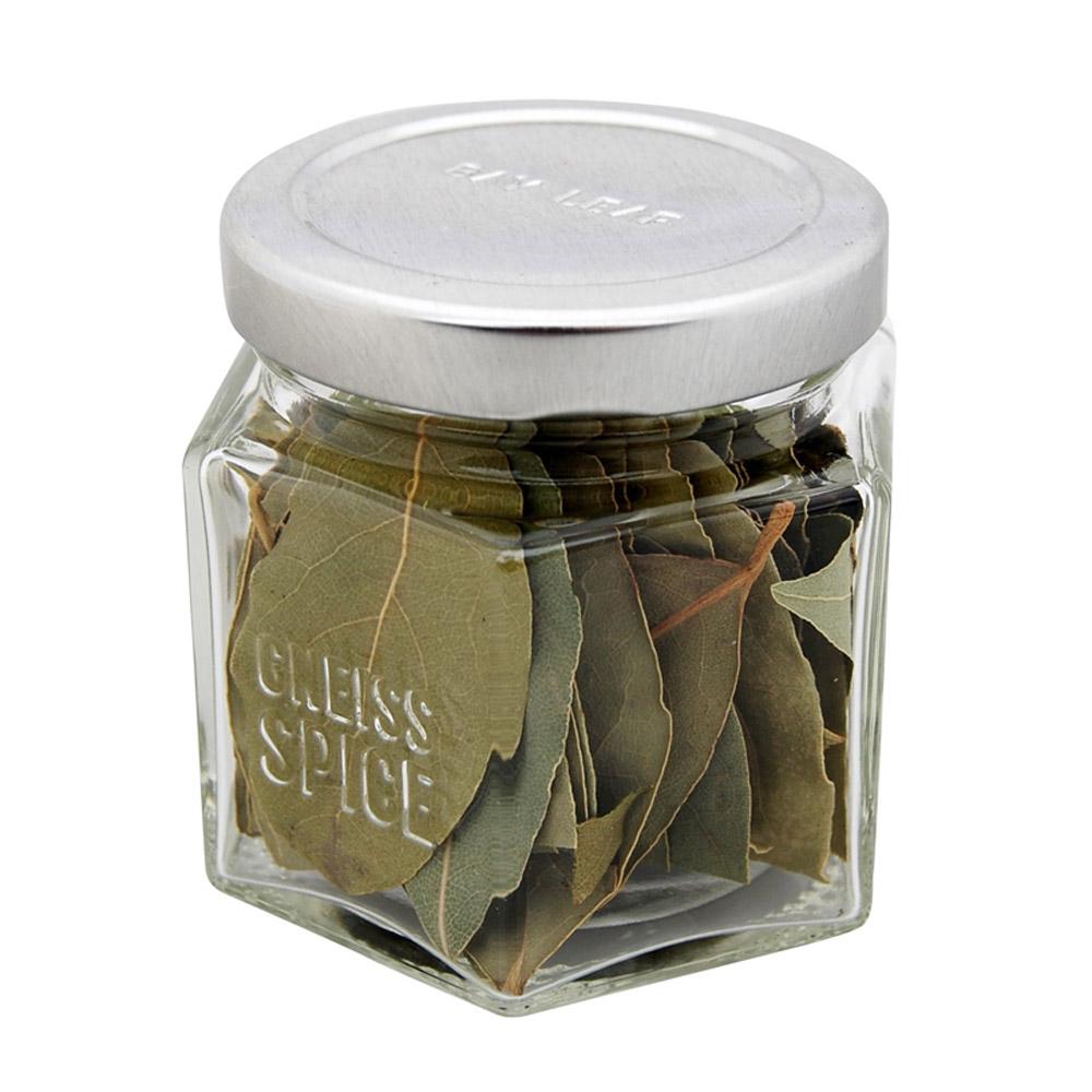 Personalized: Single Small Magnetic Spice Jar with Stamped Lid