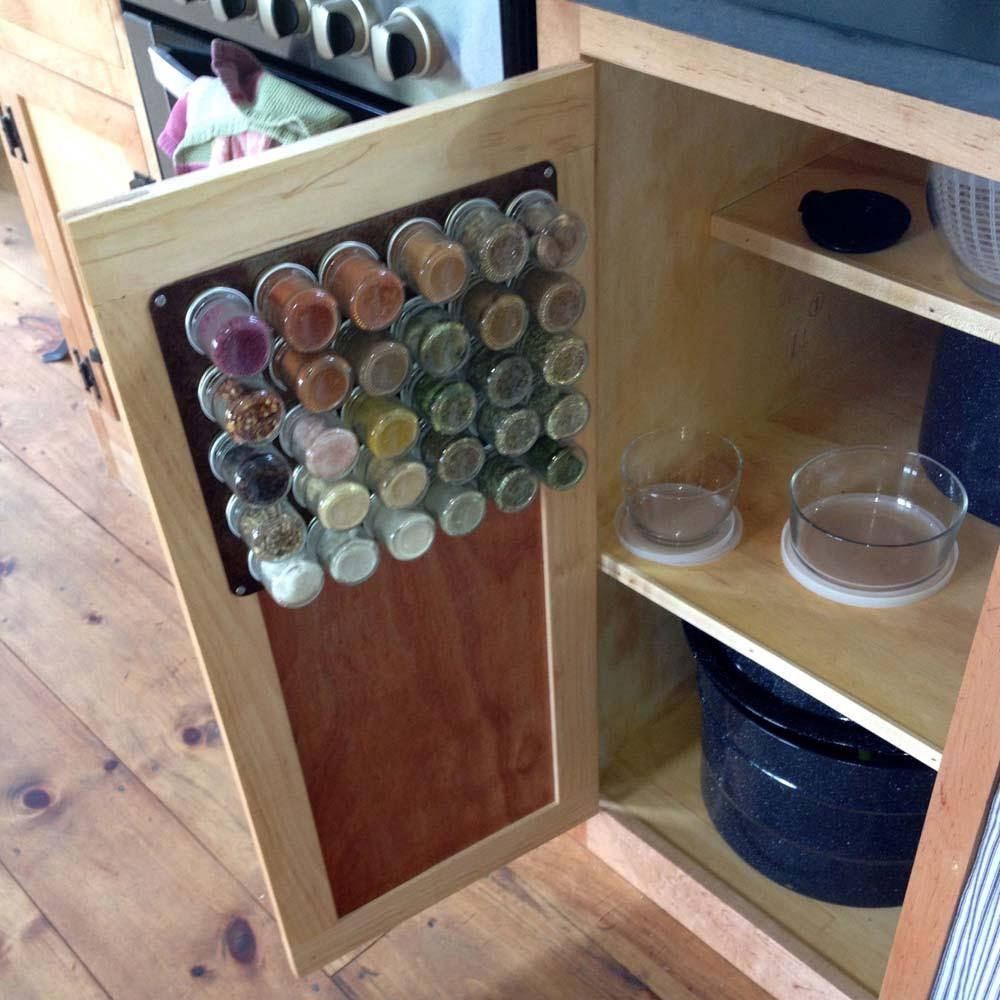  DII Farmhouse Vintage Decorative Metal Pantry Spice Rack  Organizer, 4x2 4oz, Spice Jars 12 Piece: Home & Kitchen