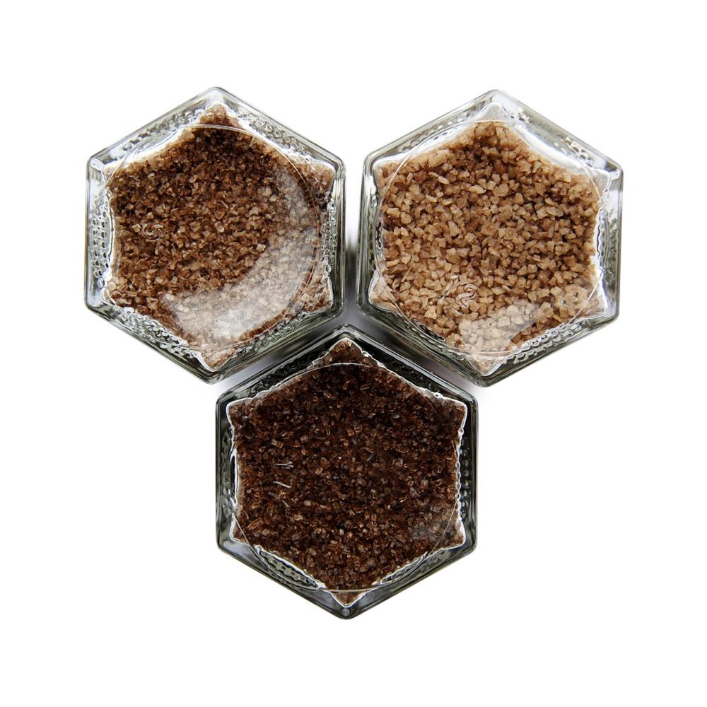 Smoky Mini Kit | Mesquite, Applewood & Chardonnay Oak Smoked Salts - Gneiss Spice